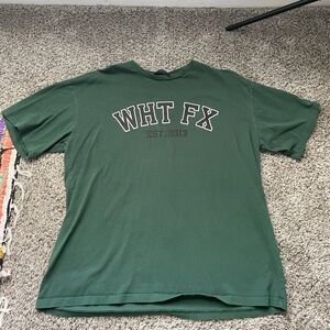 WHITE FOX BOUTIQUE Green Varsity T-Shirt